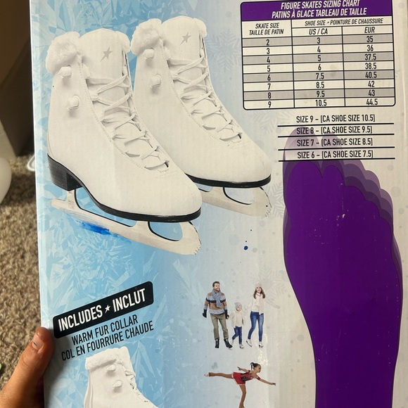 Brand New Size 8 Ice Skates - Picture 3 of 3